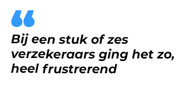 Heel frusterend geen verzekering - 2e kans verzekeringen