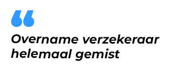 wanbetaling na wijziging verzekeringsmaatschappij